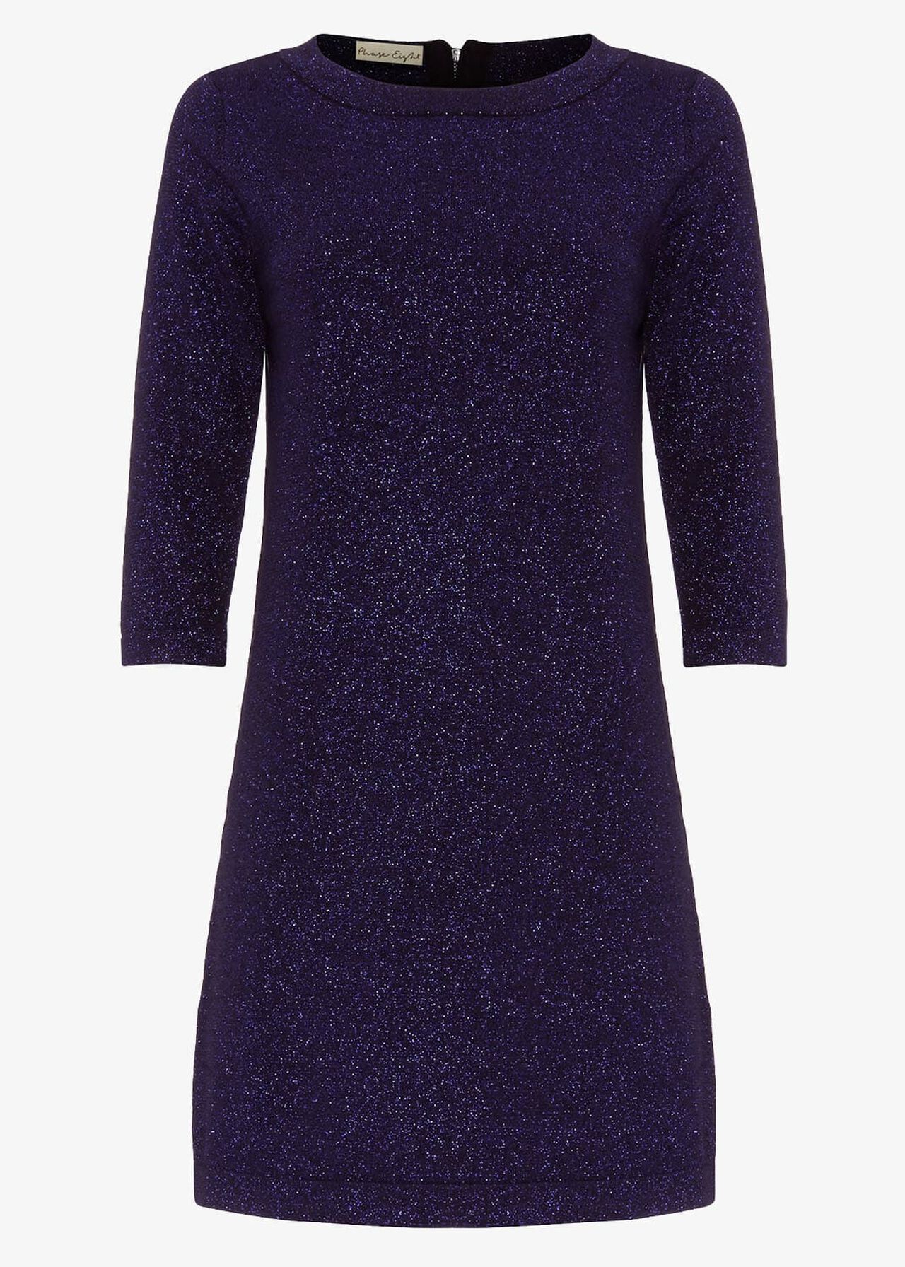 Sherri Shimmer Knitted Tunic Dress