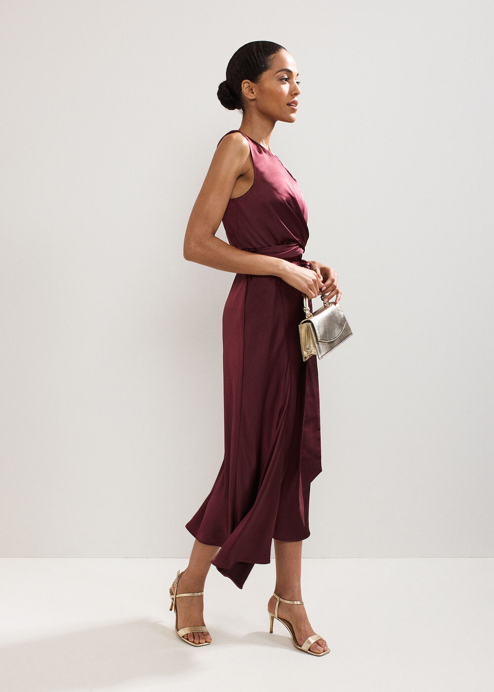 ${product-id}-Felicity Satin Dress-Burgundy-${view-type}
