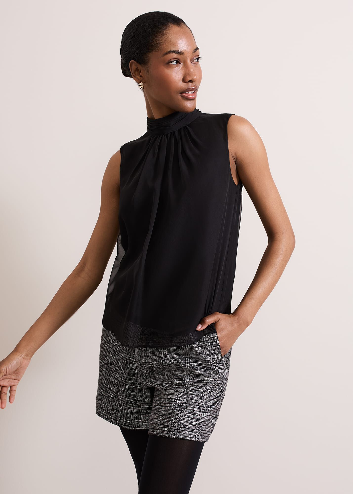 Nella High Neck Top | Phase Eight UK |