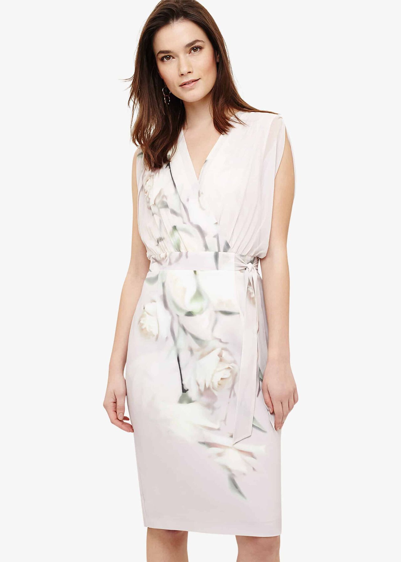 Sorell Wrap Floral Print Dress