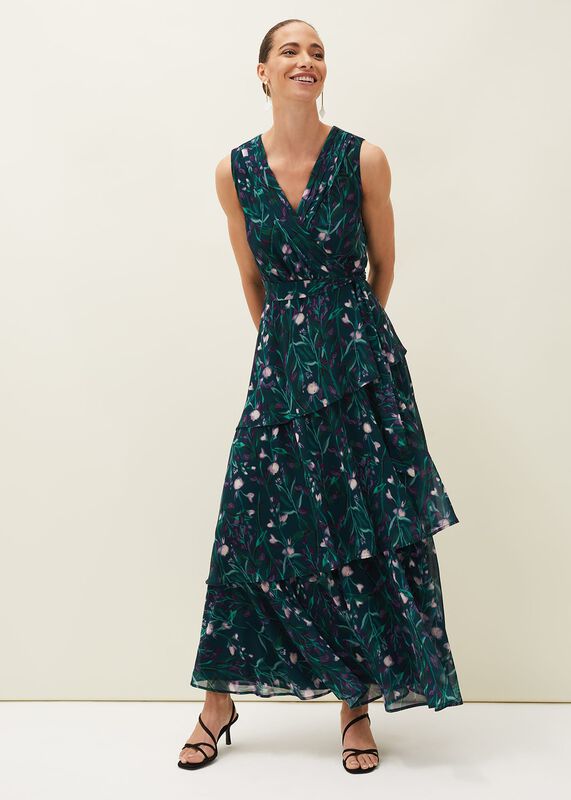 Yasmine Printed Maxi Dress
