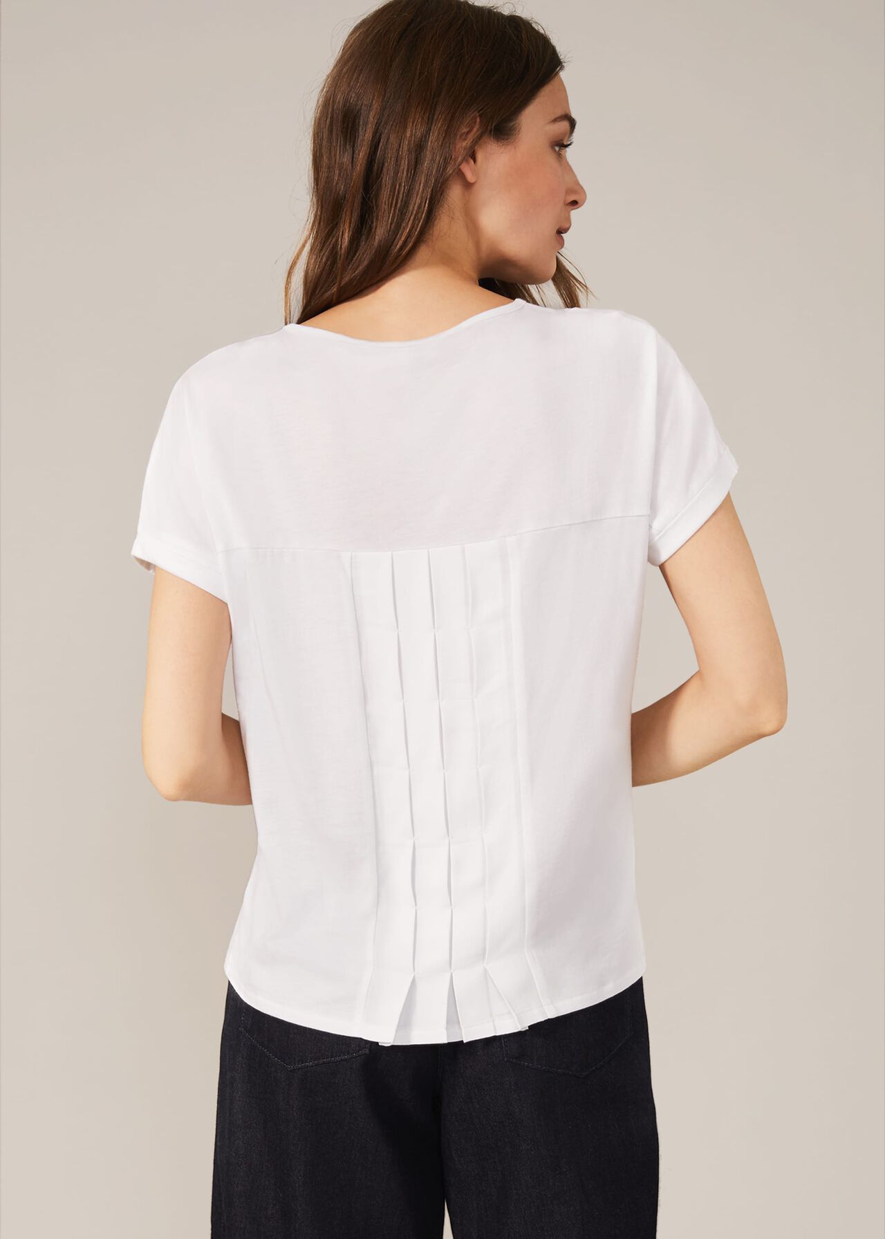 Iona Pleat Front Top