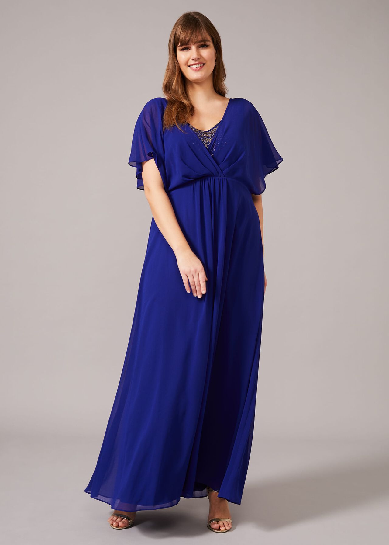 Albertina Sequin Maxi Dress | Phase Eight UK