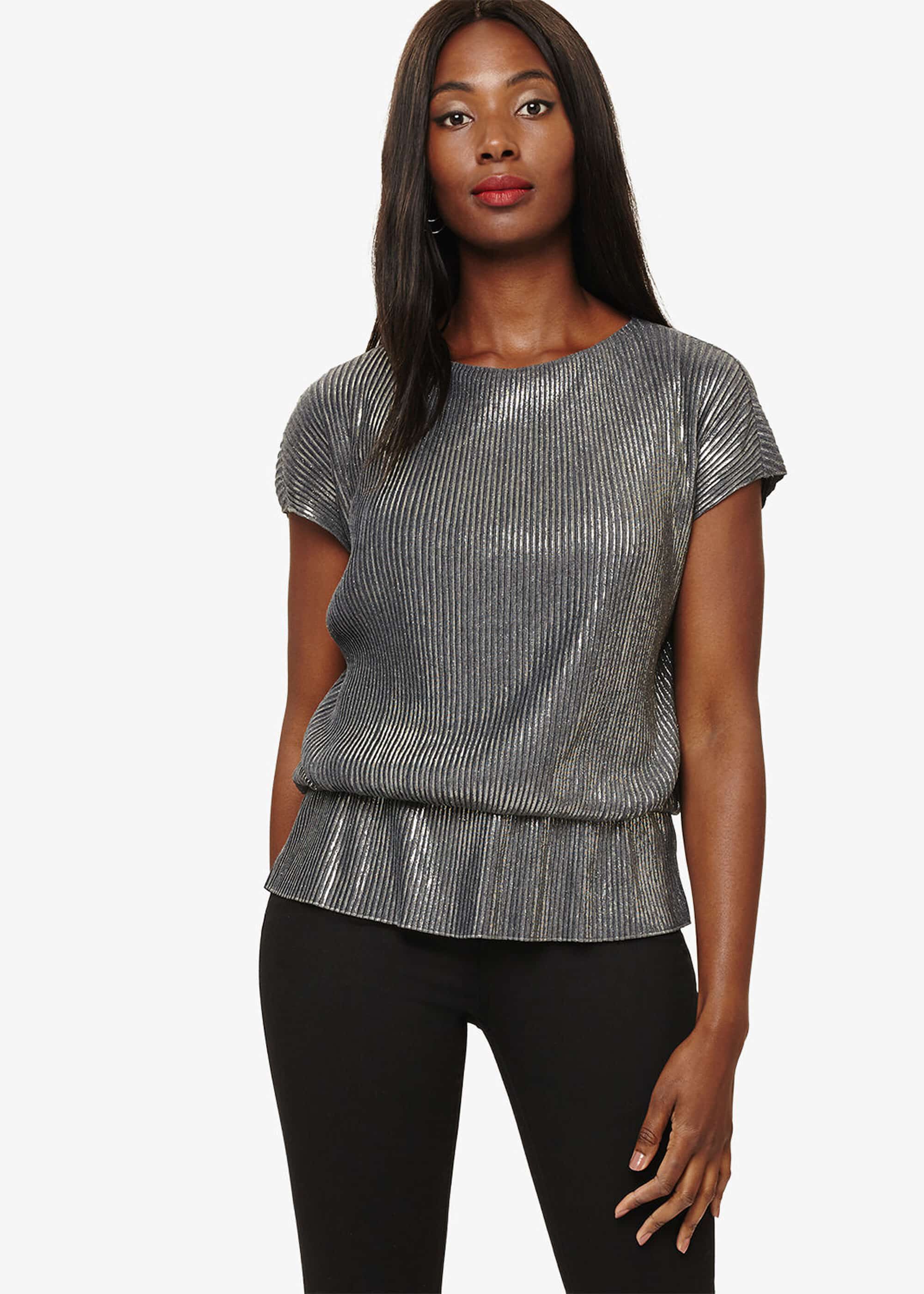 Paquita Pleat Top | Phase Eight