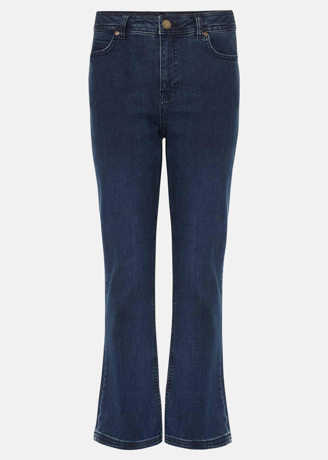 Elsie Cropped Kick Flare Jeans