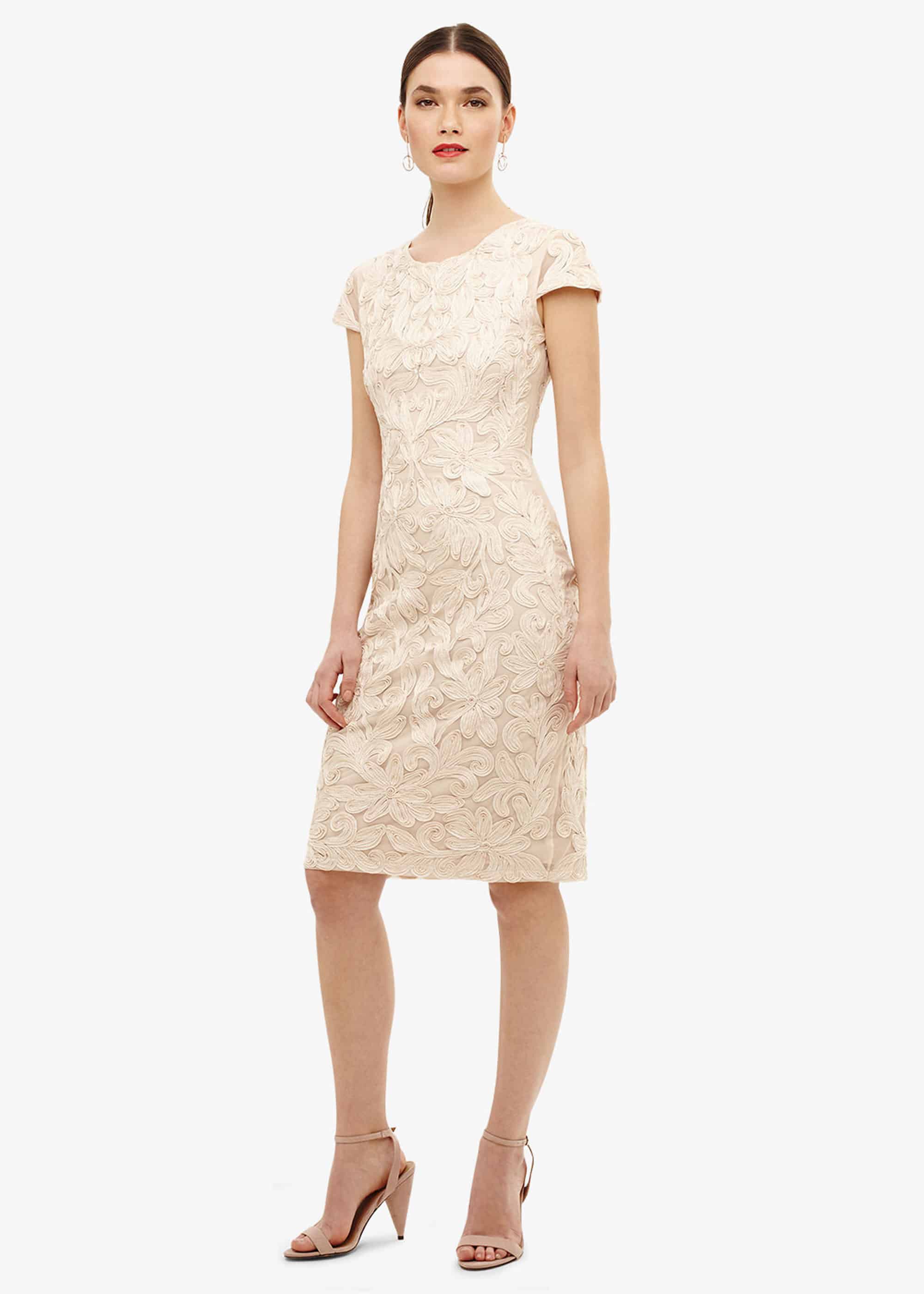 Phase eight cornelia 2025 tapework dress cream