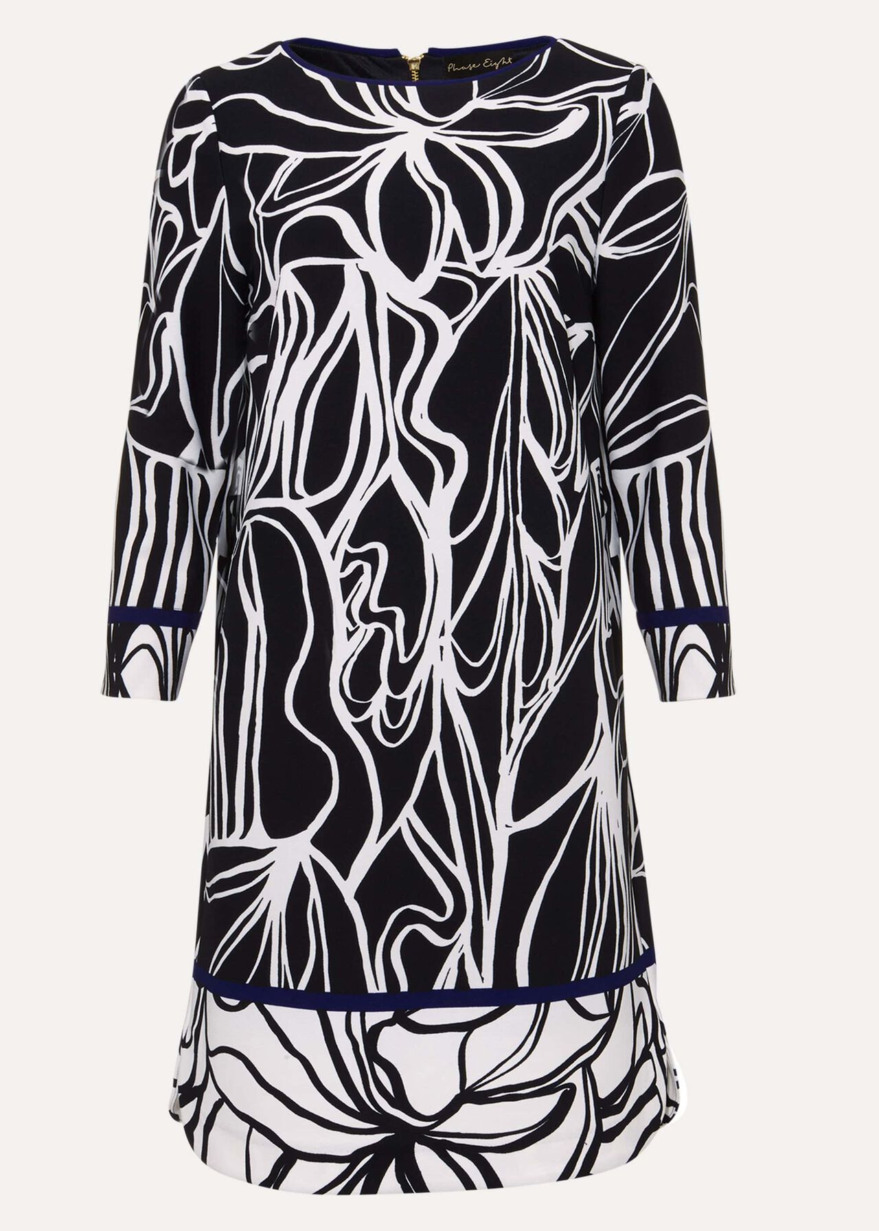 Shisui Linear Print Dress