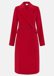Skye Double Breasted Midaxi Wool Coat