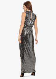 Dahlia Shimmer Twist Maxi Dress