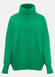 Louanna Roll Neck Wool Cashmere Jumper