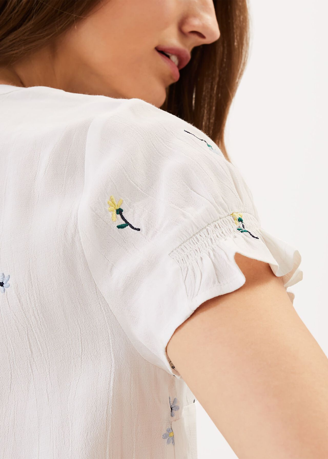 Flora Embroidered Blouse