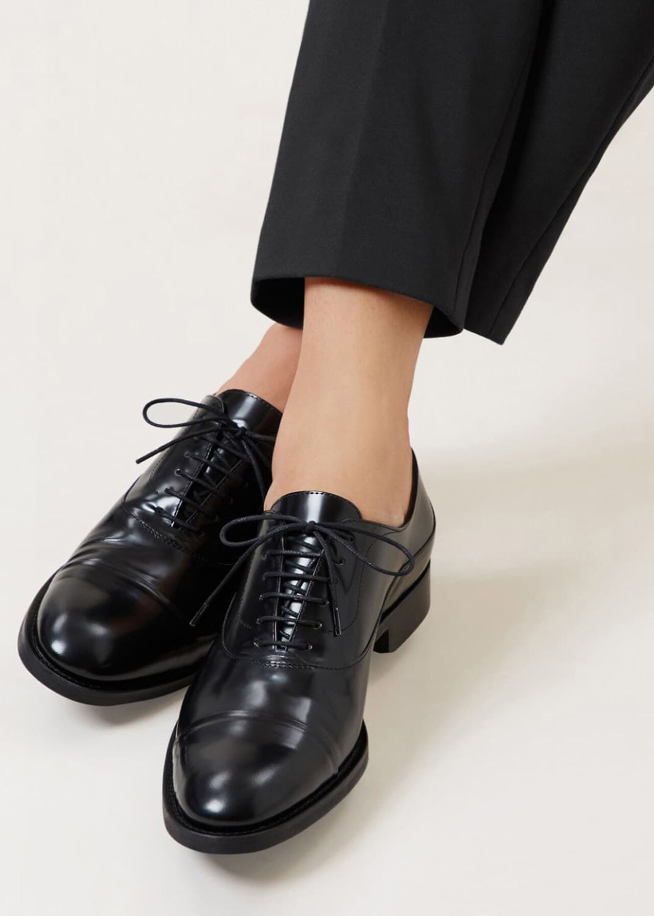Faye Leather Oxford Shoes