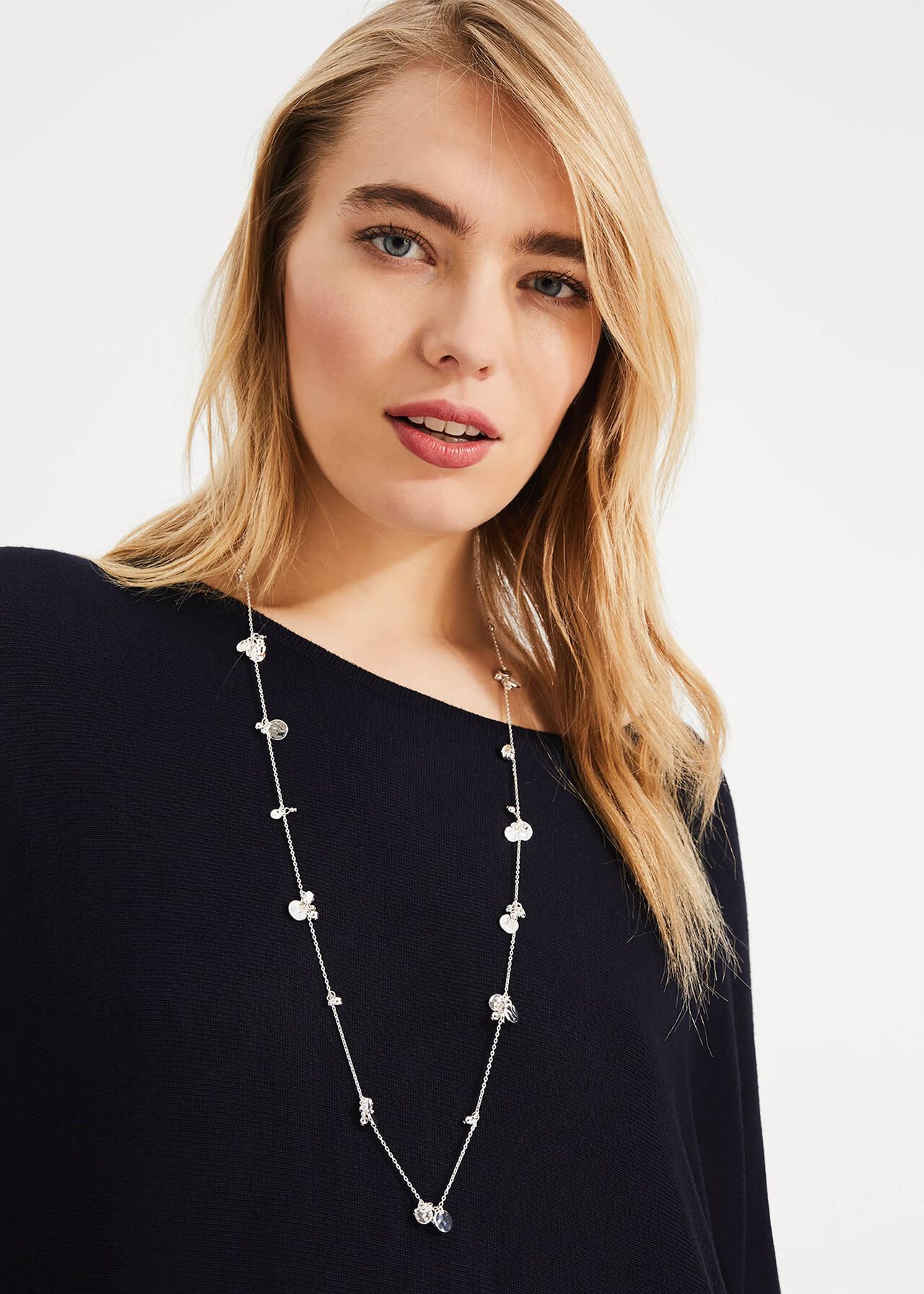 Farah Disc Rope Necklace