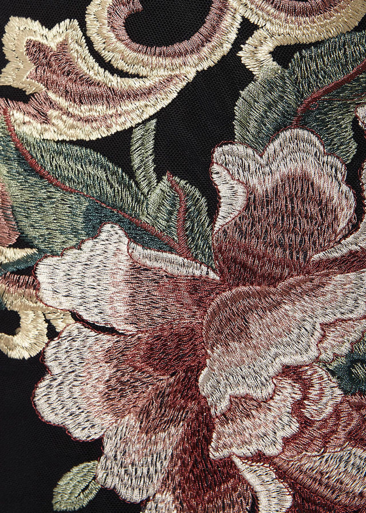 Nara Floral Embroidered Dress