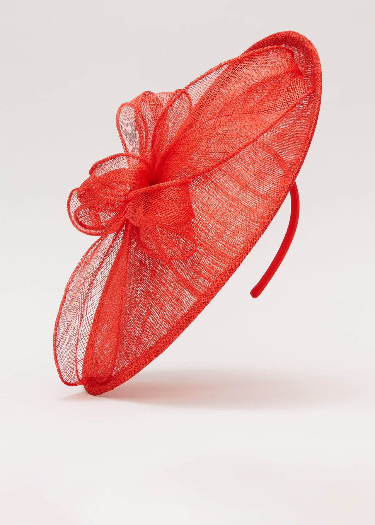 Bow Detail Oval Fascinator