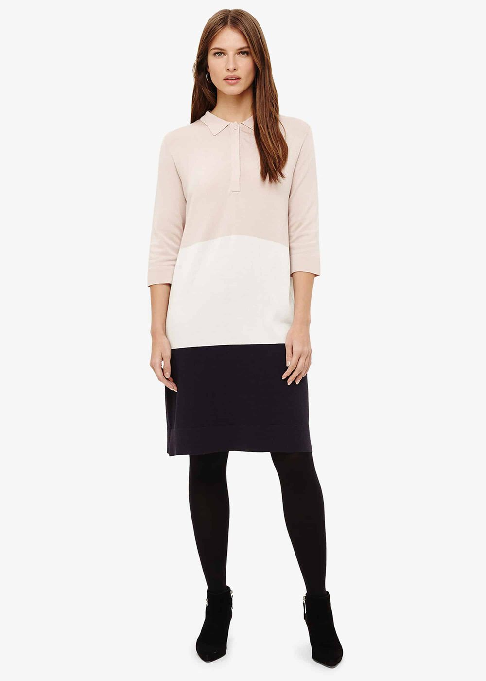 Clara Colourblock Knitted Tunic