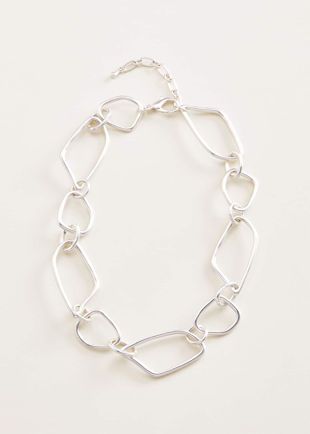 Ronny Abstract Hoop Chain Necklace