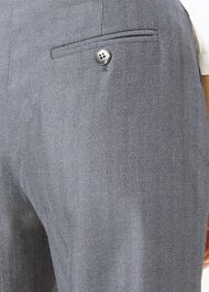 Herringbone Tapered Trousers
