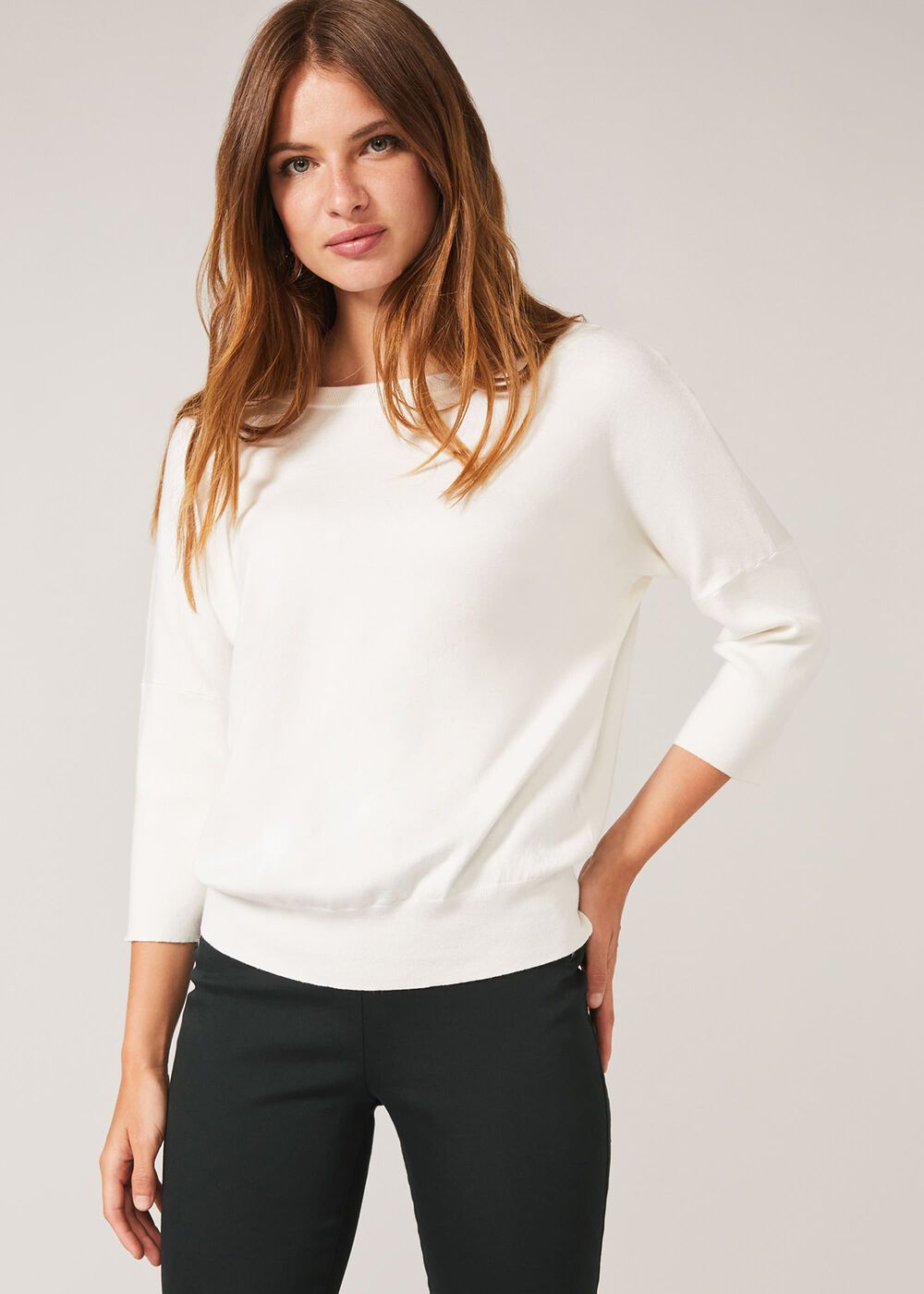 Lennie Lattice Back Knit Top