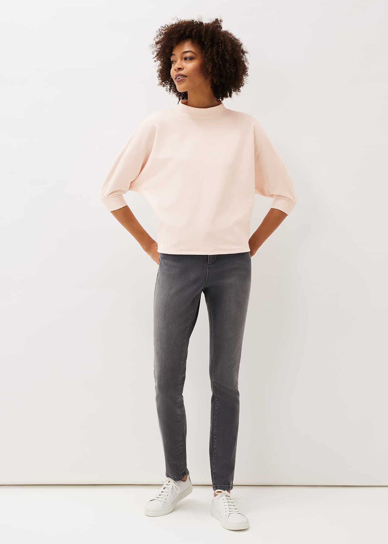 Vivvie Velvet Ribbed Top