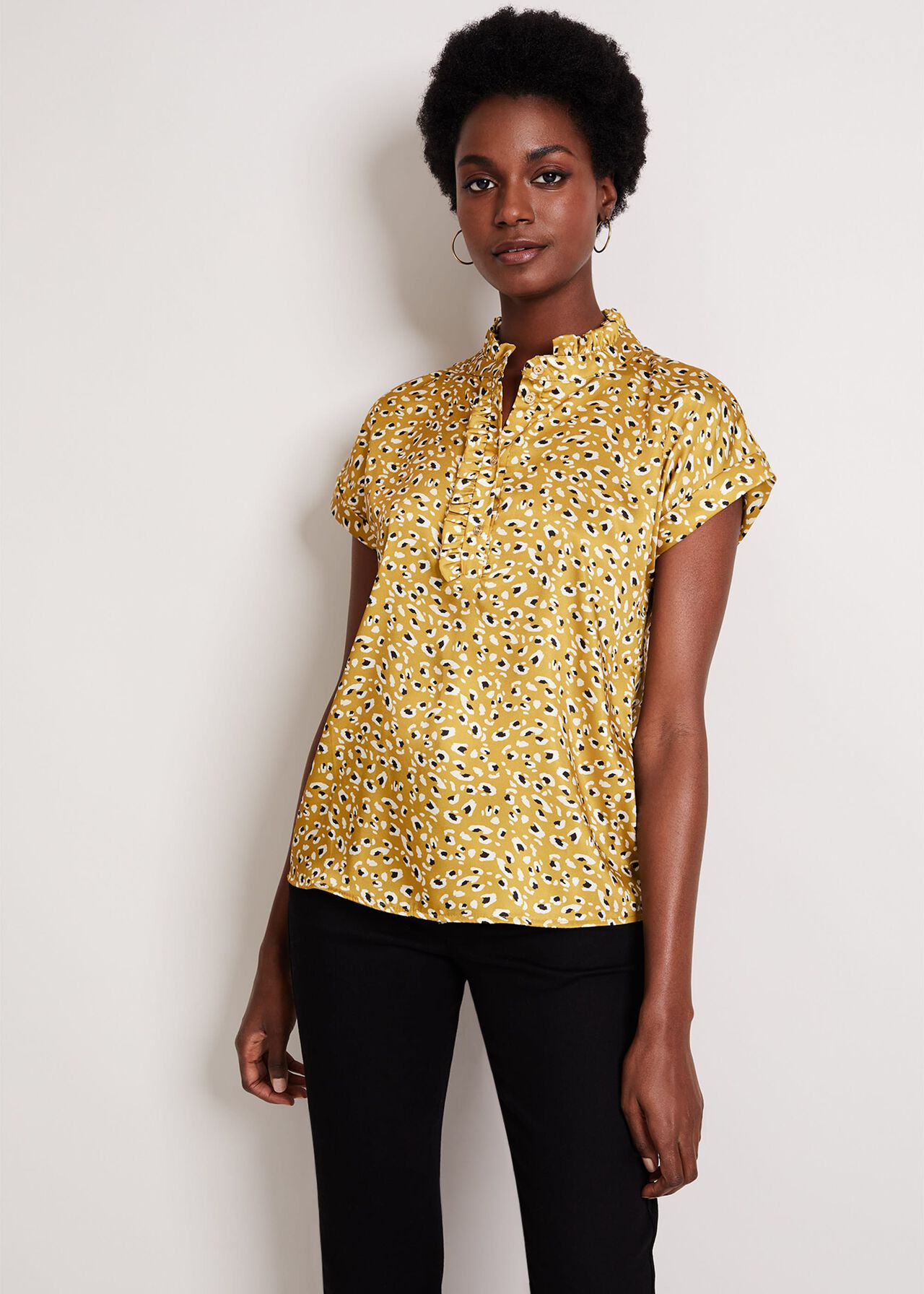 Aimee Leopard Shirt