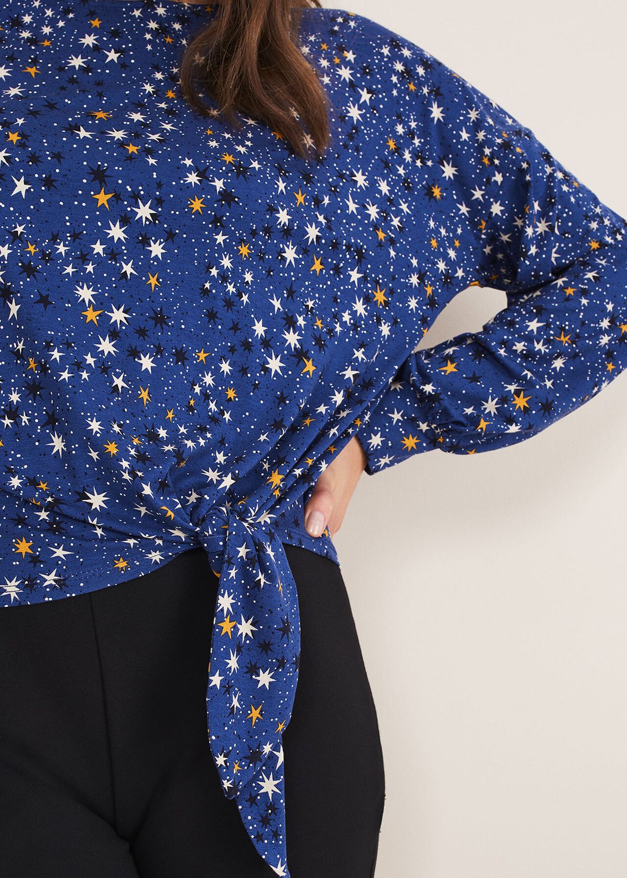 Felisity Star Tie Top
