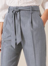 Herringbone Tapered Trousers