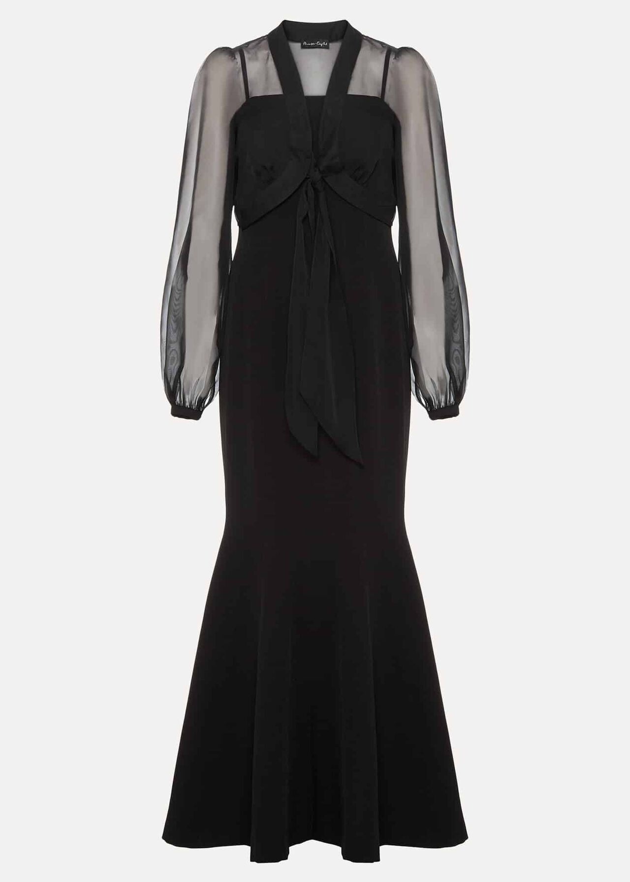 Freesia Black Maxi Dress