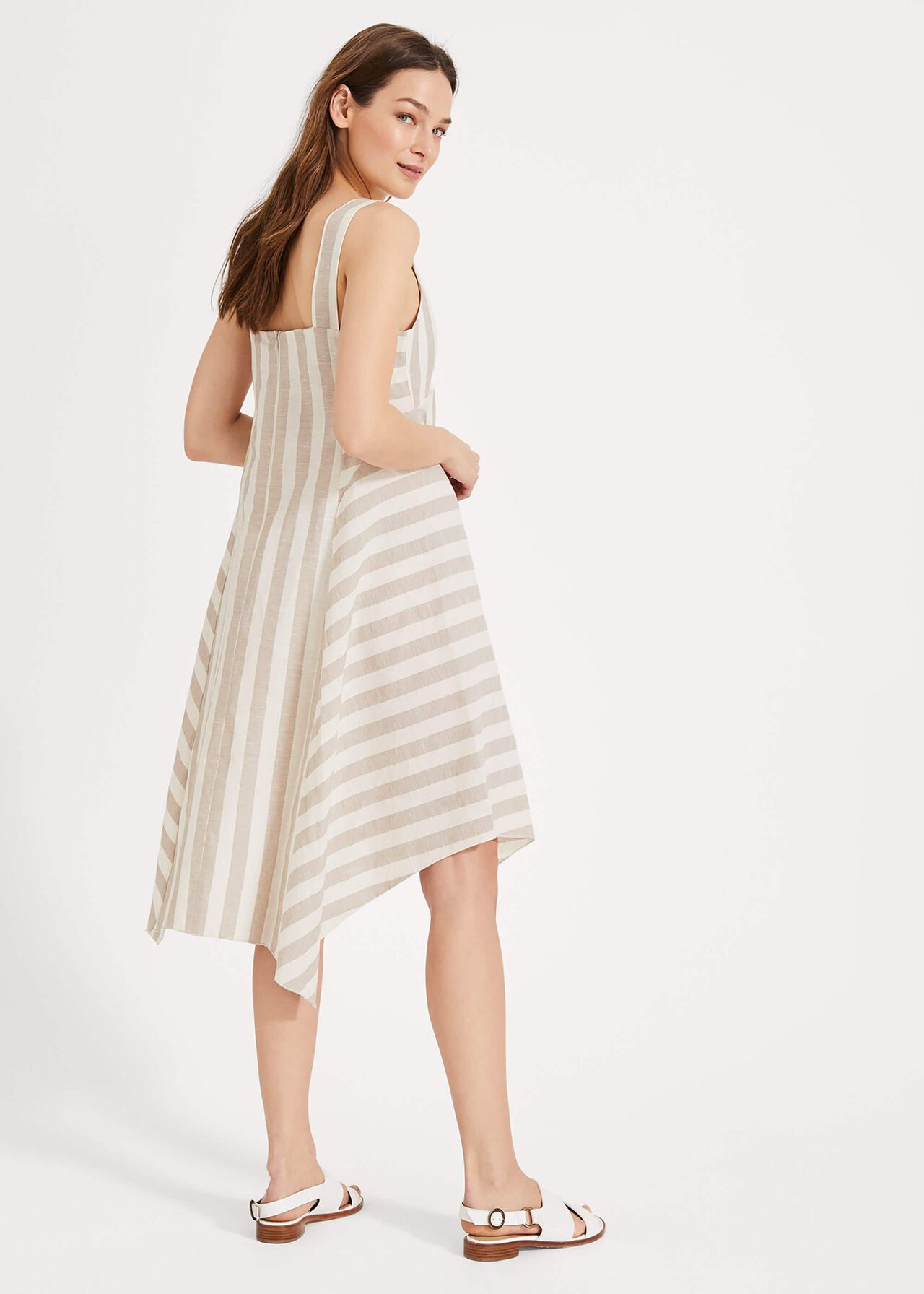 Susie Linen Stripe Dress