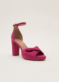 Twist Strap Platform Shoe