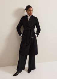 Nicci Wool Belted Coat