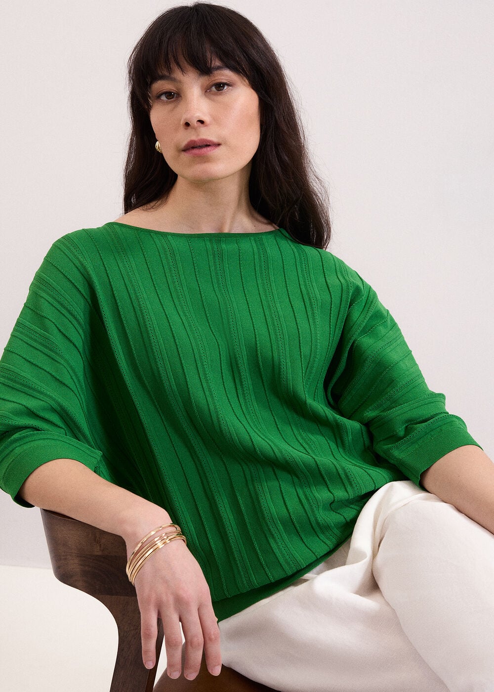 Cristine Rib Knit Jumper