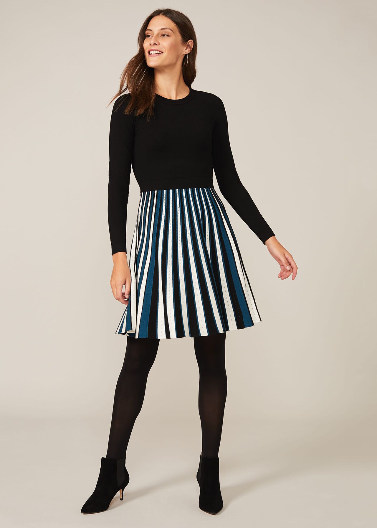 Eylsa Stripe Knit Dress