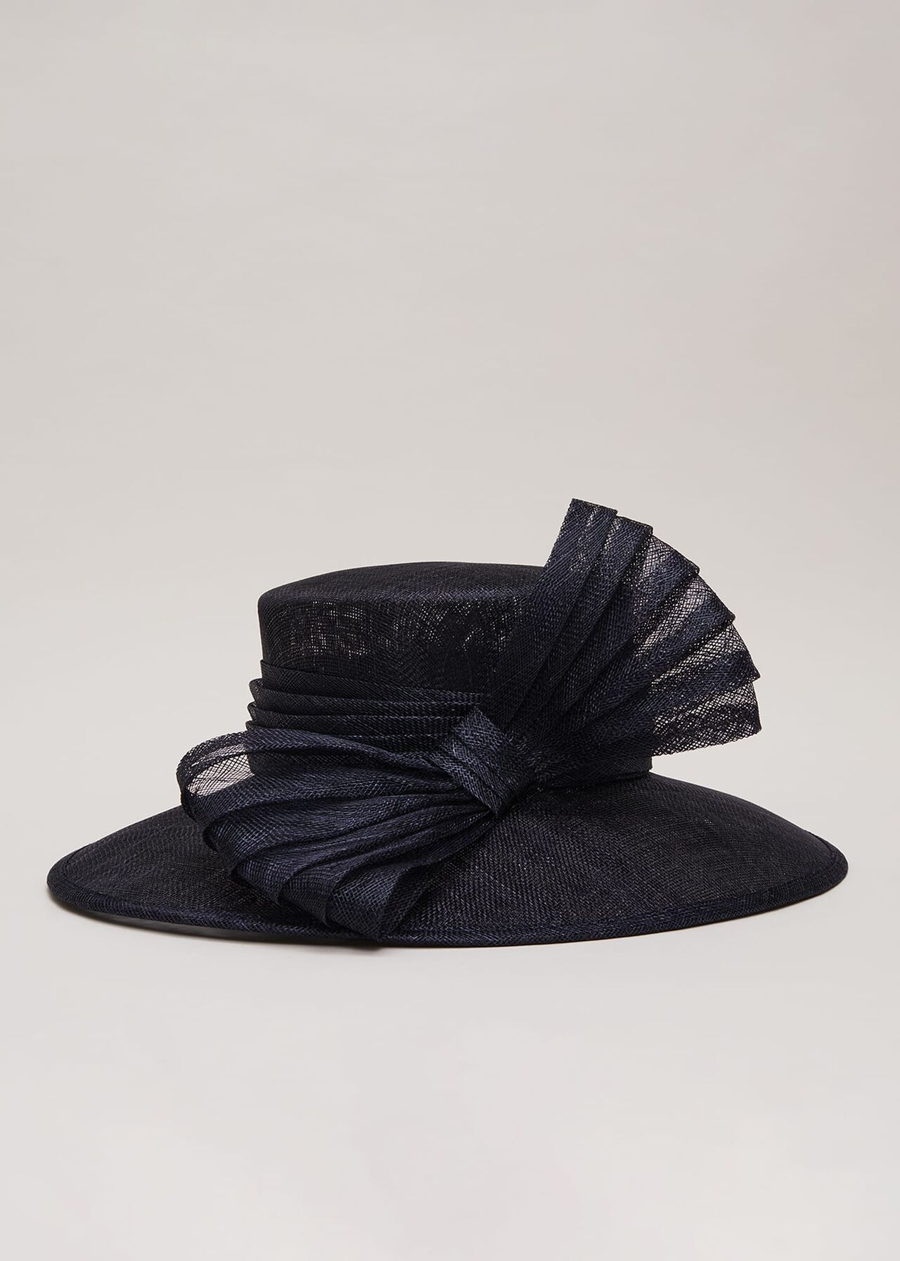 Pleat Bow Hat