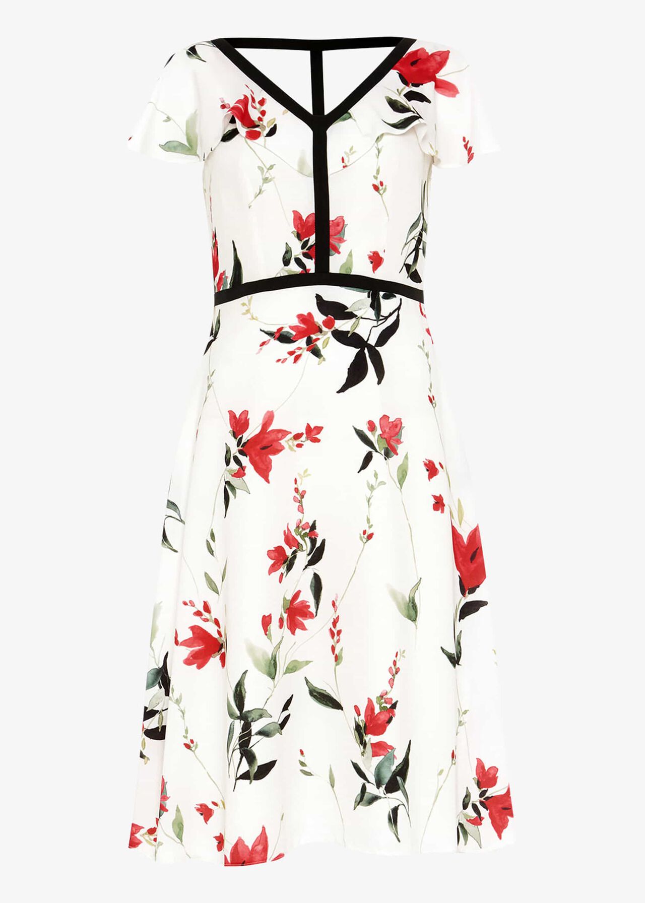 Caylana Poppy Floral Dress