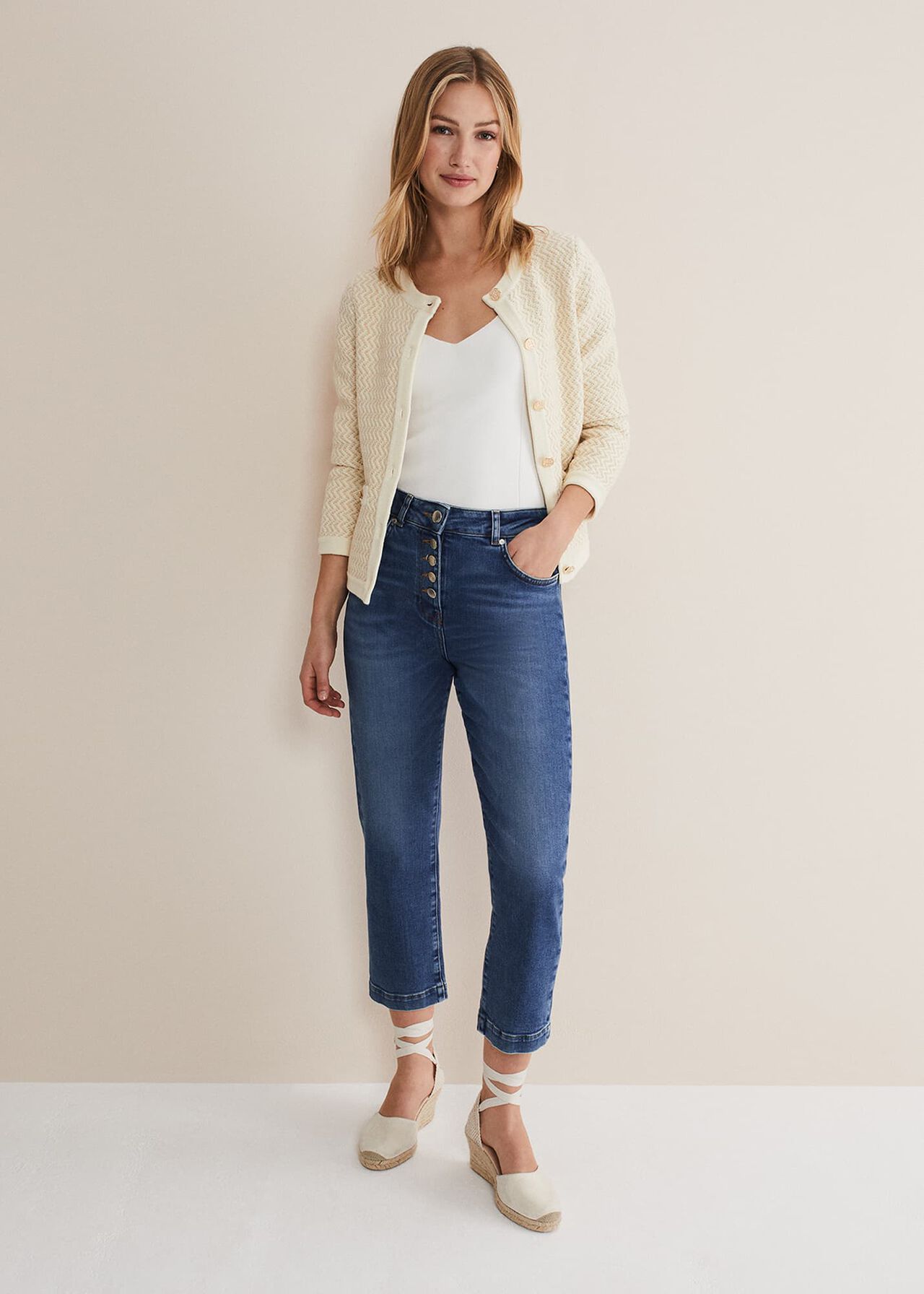 Cove Ribbed Cropped Jacket