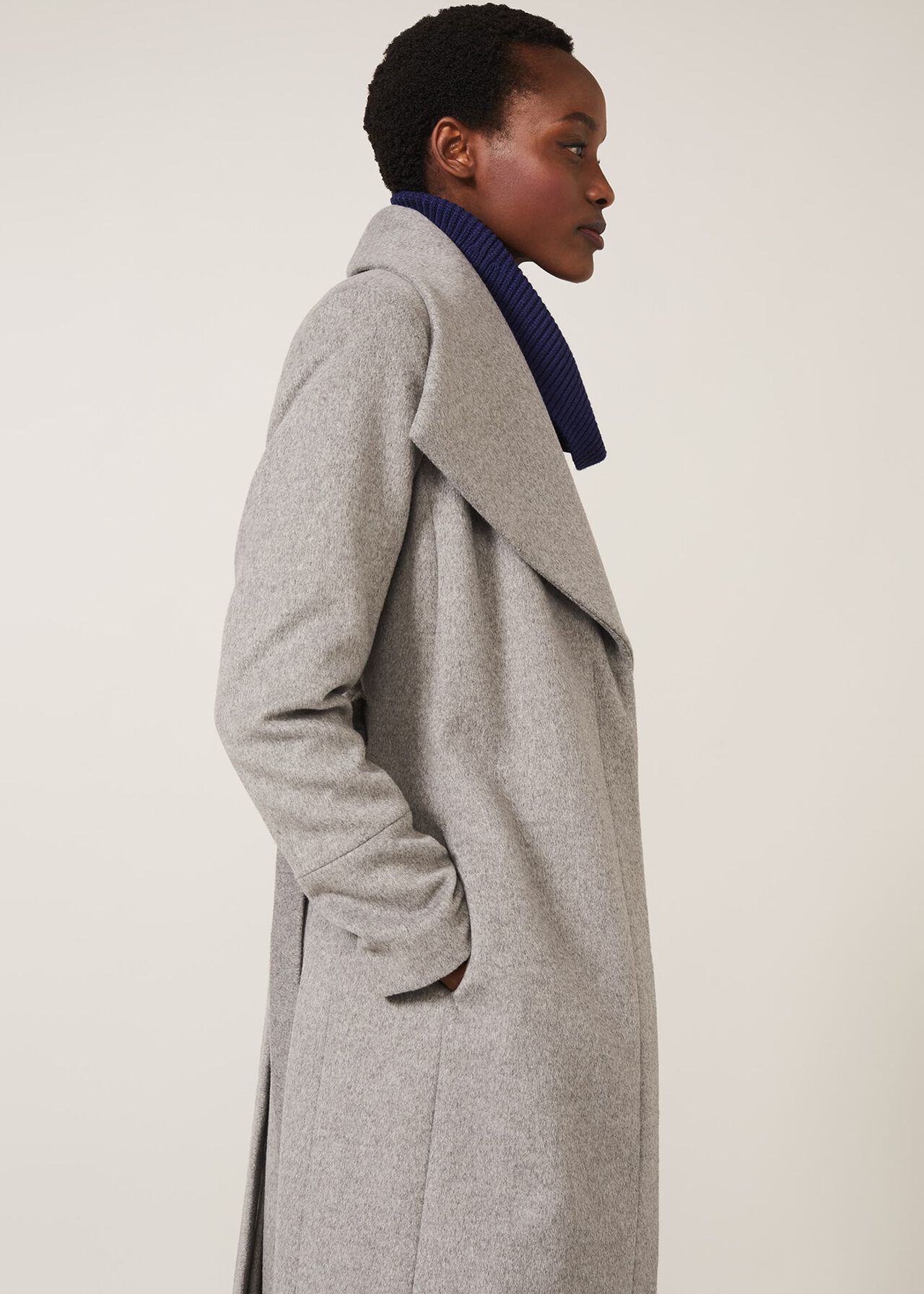 Nicci Belted Wool Coat