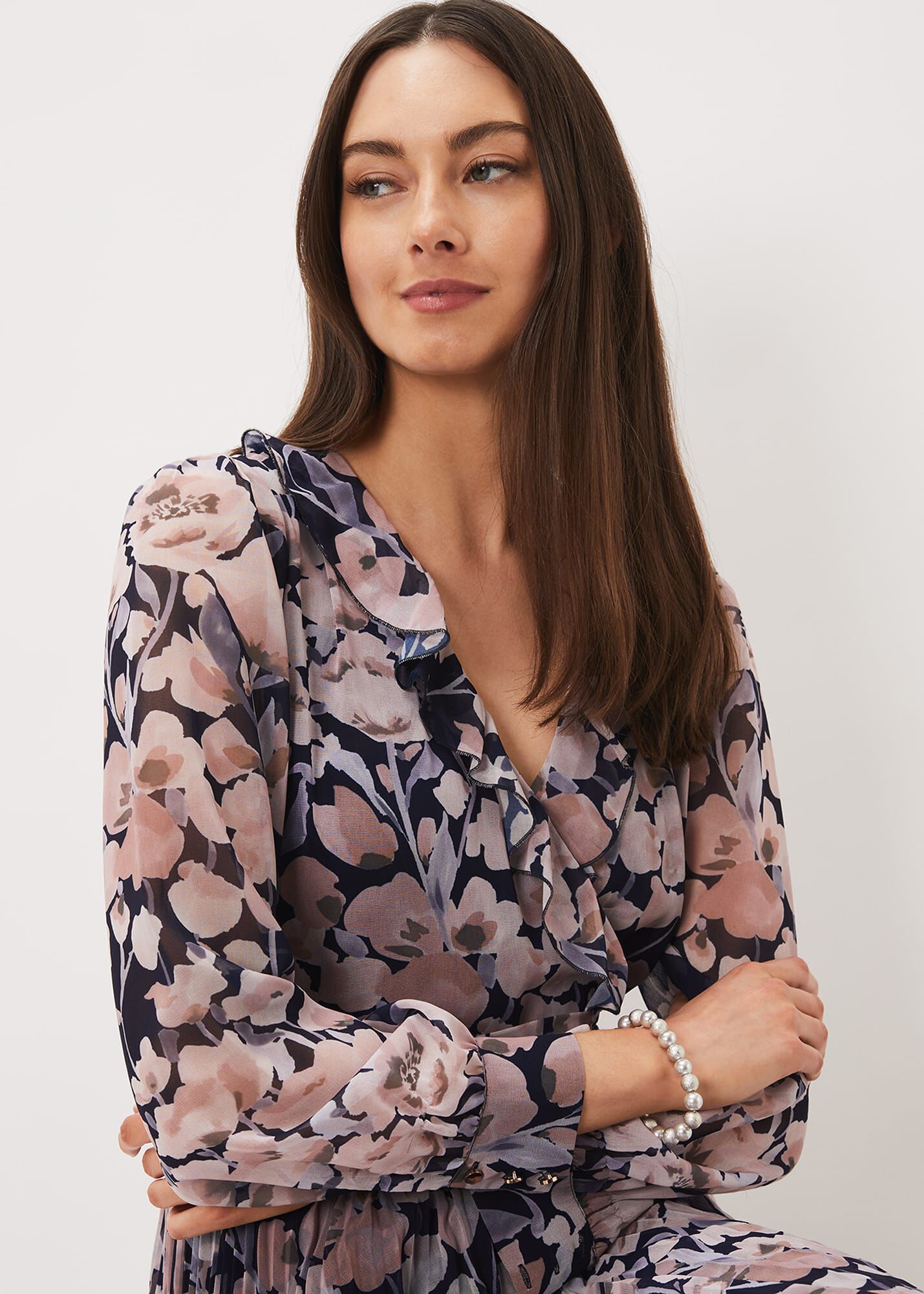 Adeline Double Layer Lace Dress | Phase Eight ROW |