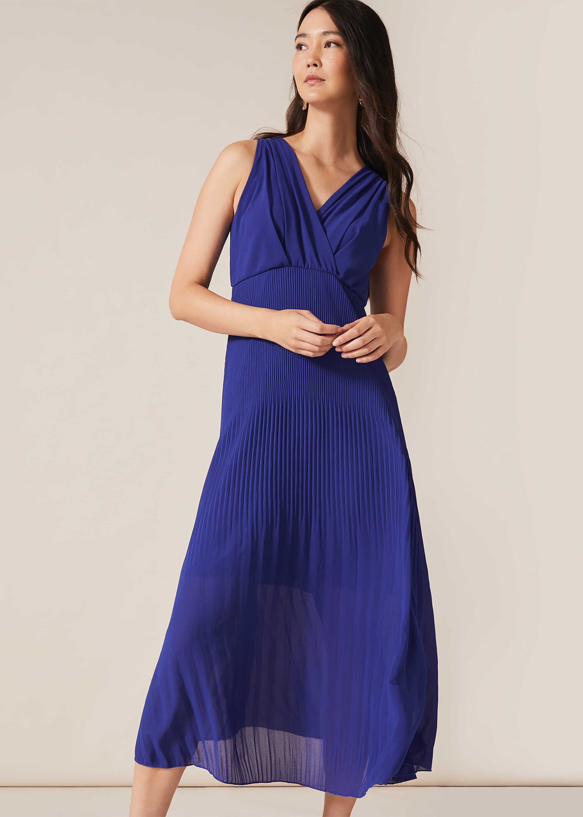 phase eight blue maxi dress