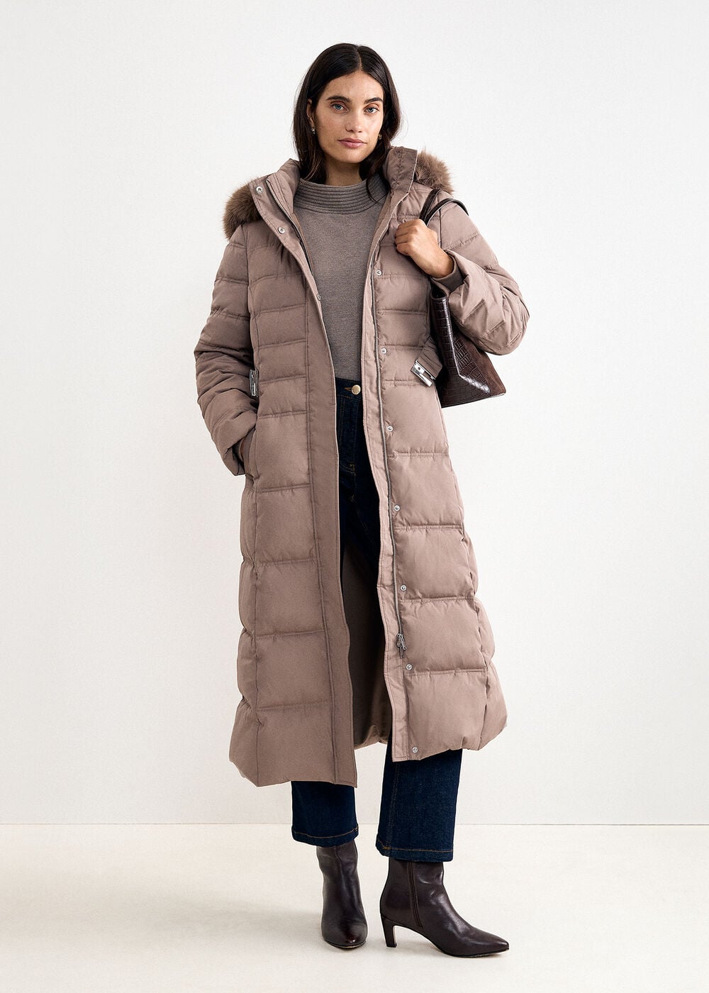 Dixie Long Fur Hood Puffer