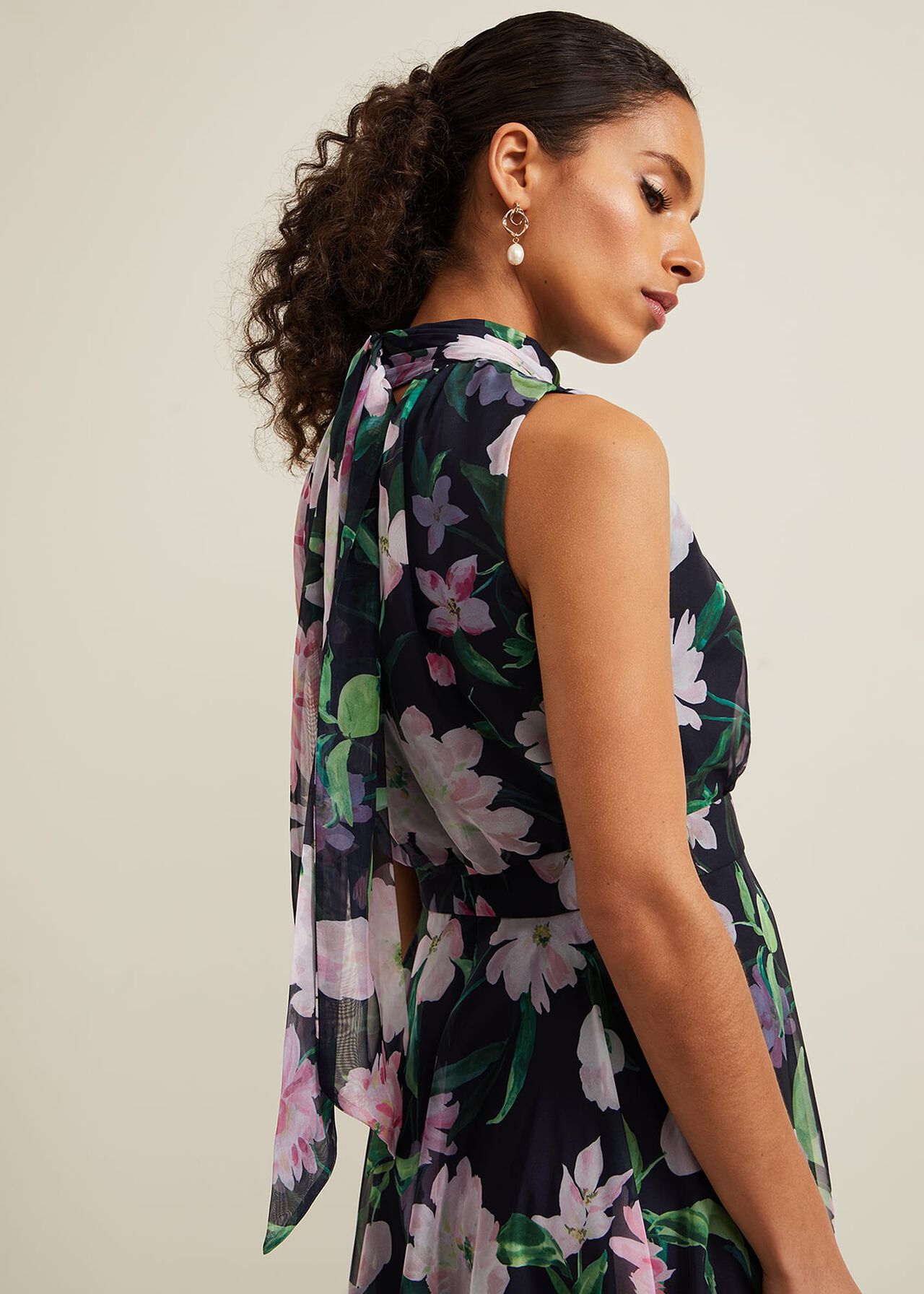 Petite Lucinda Floral Dress