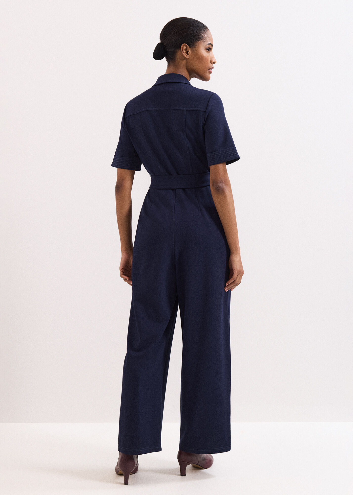 Tabitha Ponte Zip Jumpsuit | Phase Eight UK |
