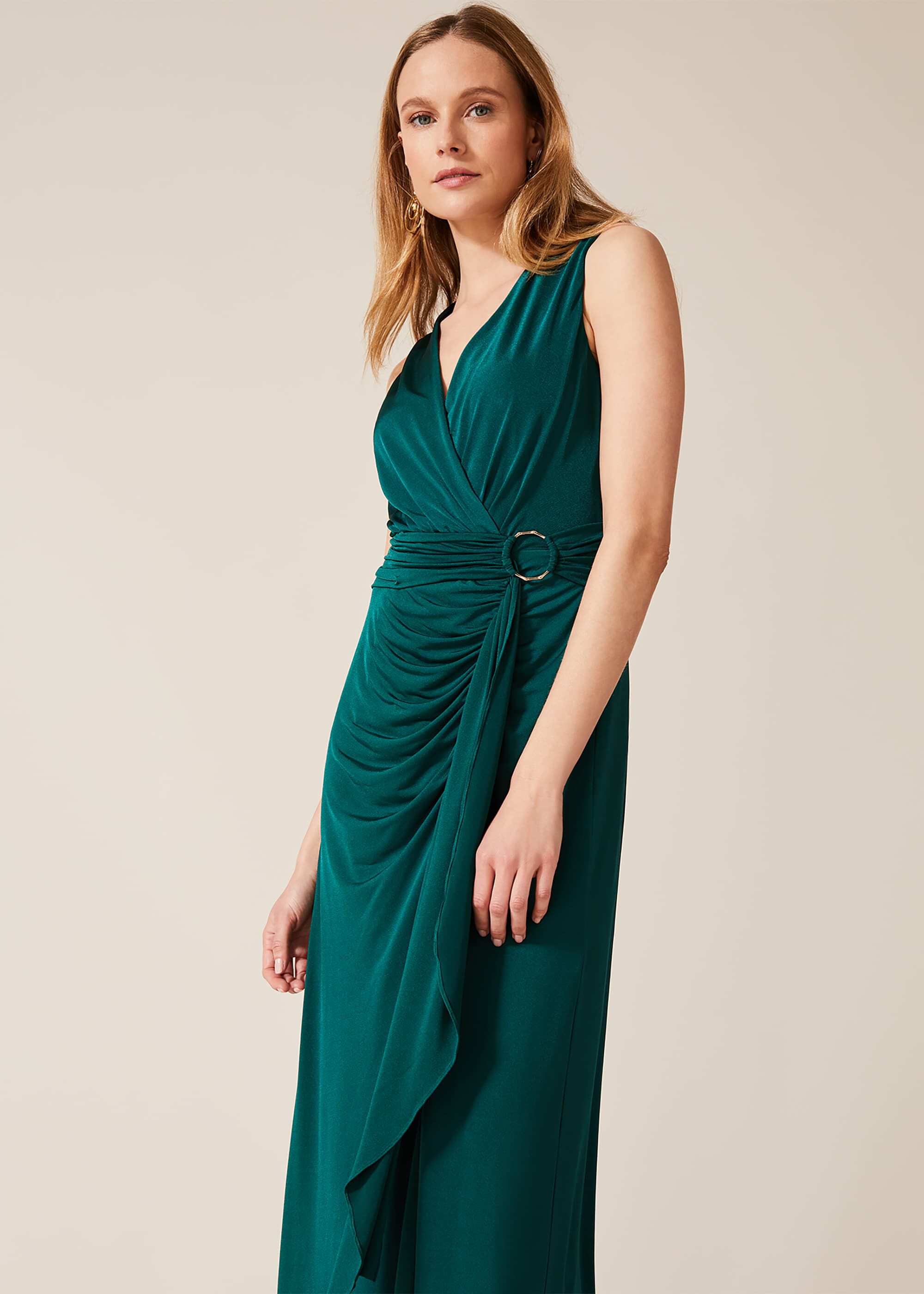 Caylee Drape Maxi Dress