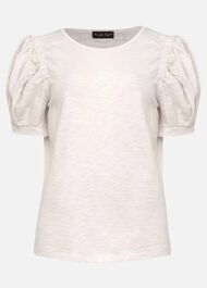Kelly Ruched Puff Sleeve Top