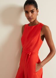 Marta Red Jumpsuit