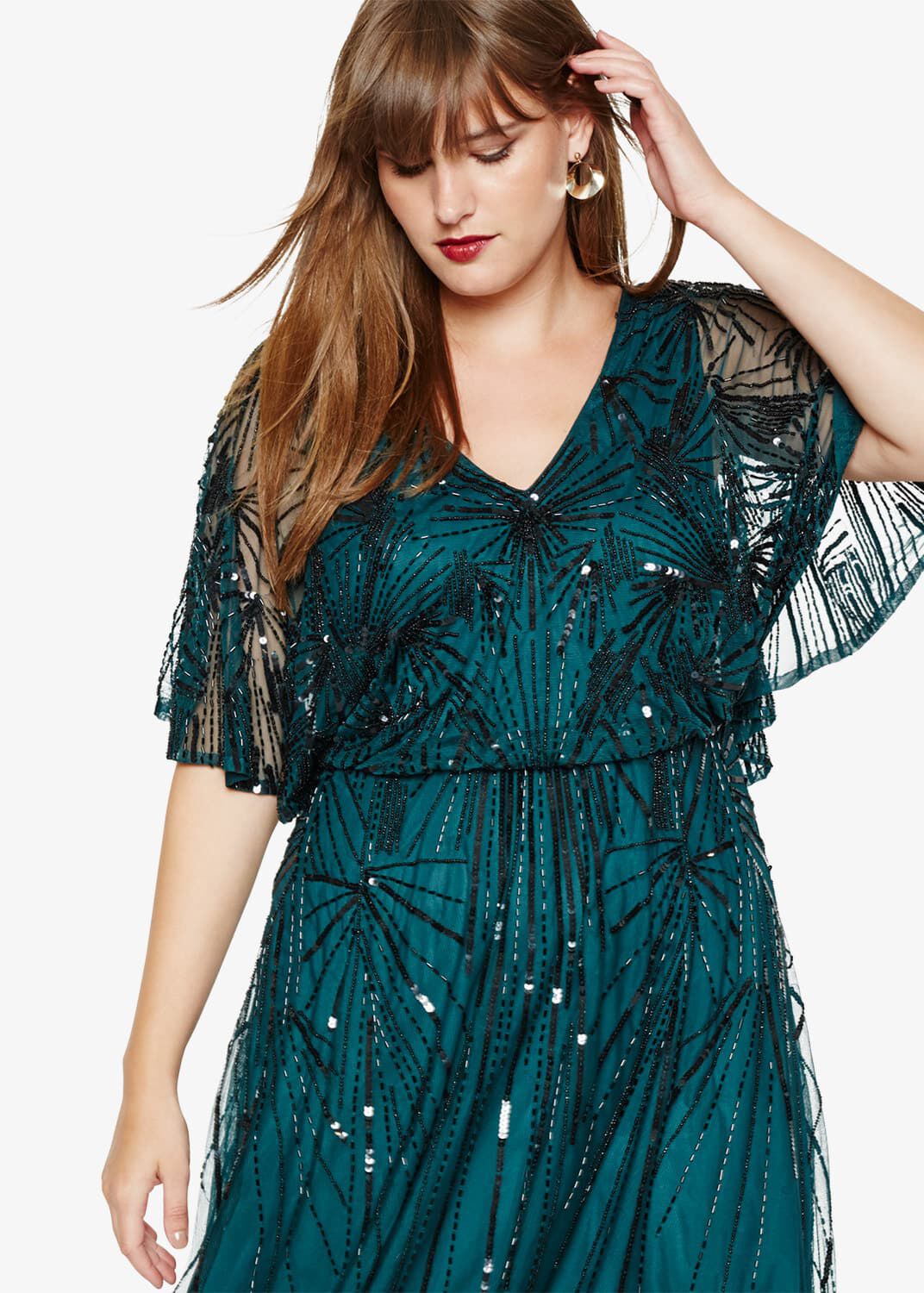 Studio 8 2025 zoe beaded dress