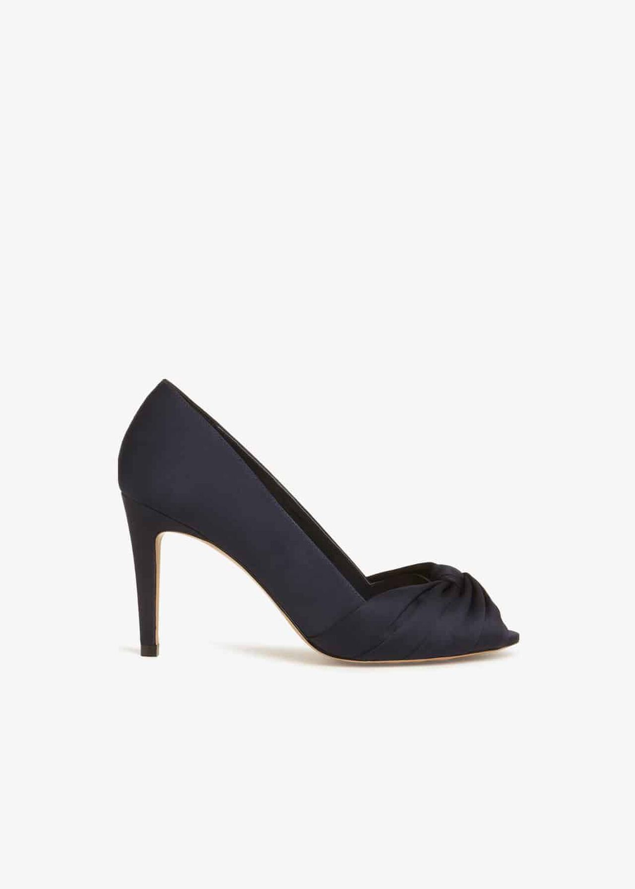 Minnie Knot Front Peep Toe Shoes