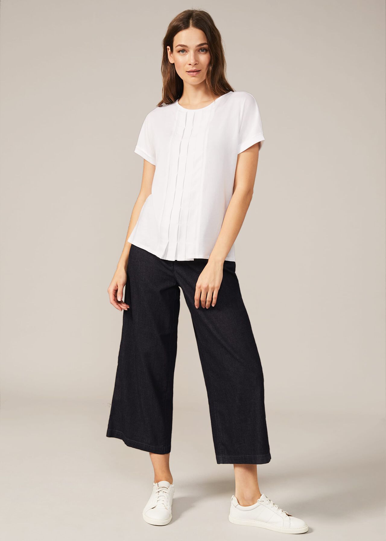 Iona Pleat Front Top