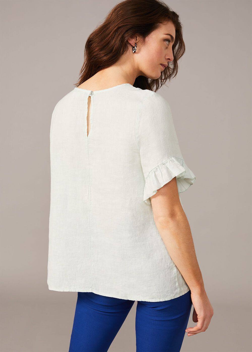 Celeyst Linen Blouse