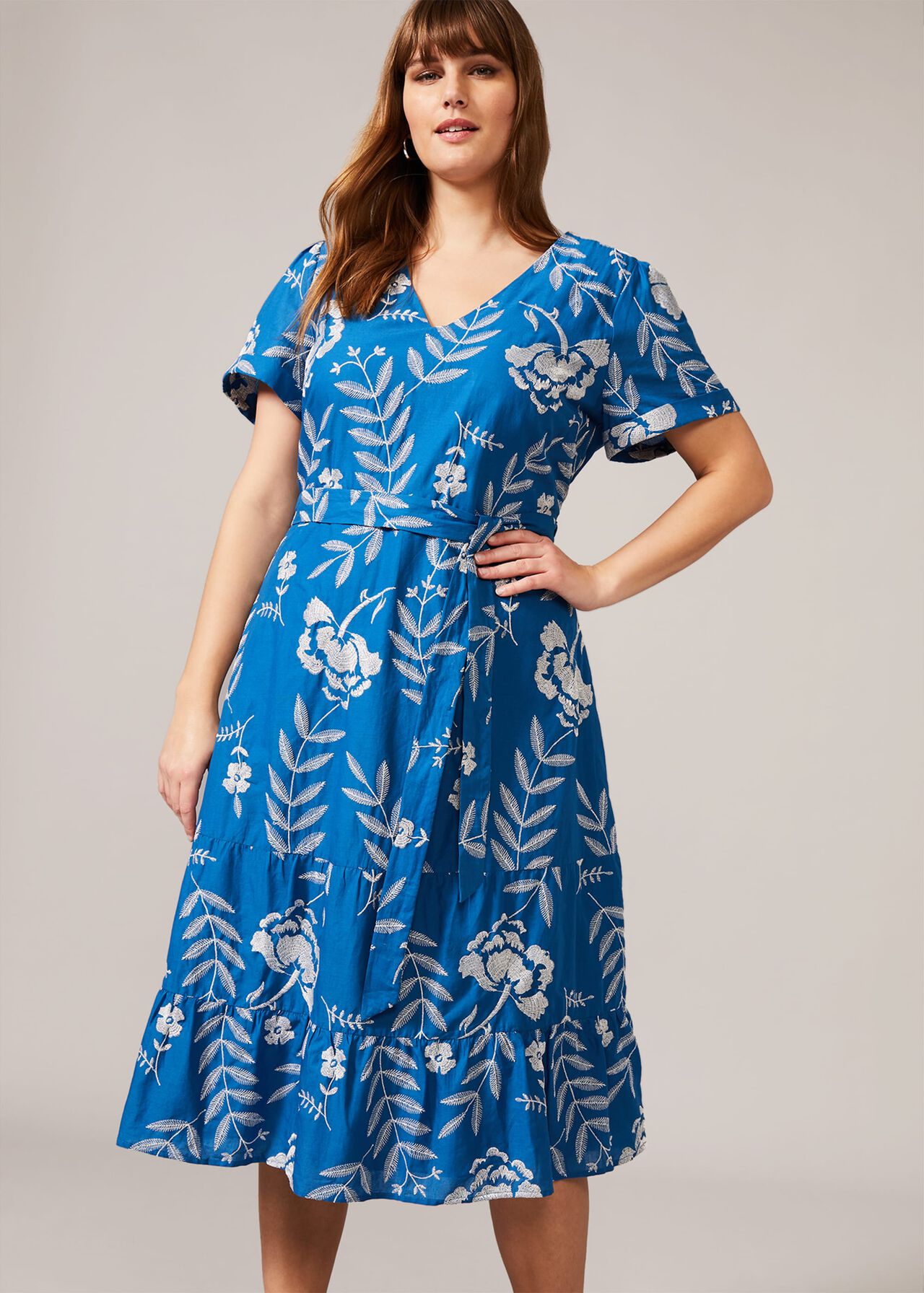 Madelyn Floral Embroidered Dress